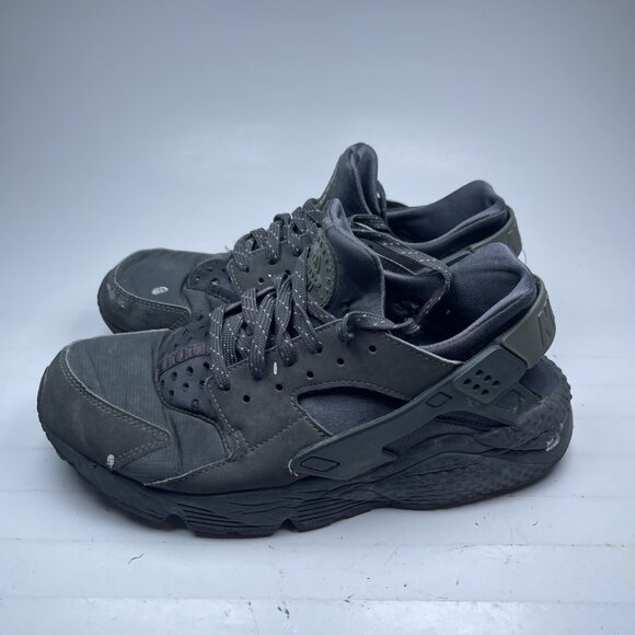 2016 Nike Air Huarache 'Anthracite' Triple Black Sneaker 318429-028 Men 9 US *** - Picture 4 of 16